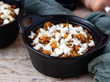 Gratin de boulgour à la courgette et feta