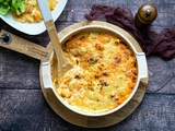 Gratin de courge et chorizo à la béchamel au curry (au thermomix)