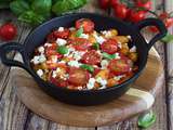 Gratin de gnocchi aux tomates cerises et feta