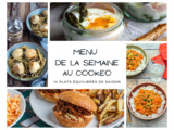 Menu de la semaine avec Cookeo (une semaine équilibrée)