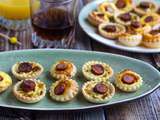 Mini tartelettes aux knackis (2 versions)