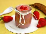 Mousse à la fraise et banane (dès 12mois)