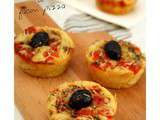 Muffins façon pizza