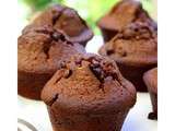 Muffins tout chocolat