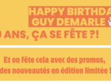 Promos et nouveautés pour l'anniversaire Guy Demarle