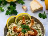 Risotto aux crevettes