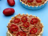 Tartelettes au thon et tomates cerises