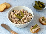 Tartinade de thon aux cornichons