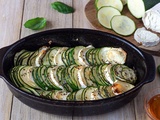 Tian aux courgettes et chèvre