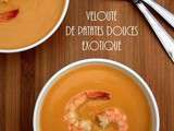 Velouté de patates douces exotique