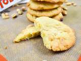 Cookies Toblerone blanc & cacahuètes