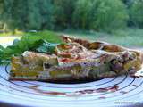 Tarte estivale (courgettes, thon,ricotta)#edit - Le petit bout de la lorgnette