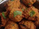 Beignets indiens a l’oignon bhajis aux oignons