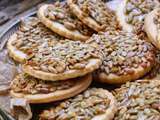 Biscuits sablé aux graines de tournesol caramélisées