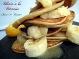 Blinis a la banane