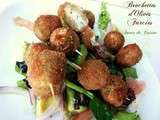 Brochettes d'olives farcies