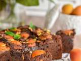 Brownie aux abricots