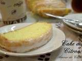 Cake au citron extra moelleux et facile