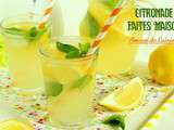 Citronnade ou limonade au citron faite maison