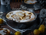 Clafoutis aux prunes mirabelles facile