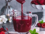 Coulis de framboises facile et rapide