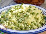 Couscous aux petits pois