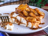 Crêpes à la banane et caramel ( façon banoffee pie)