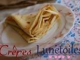 Crêpes natures, pour garniture sucrée ou salée