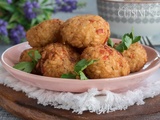 Croquettes de riz à la mozzarella et origan