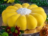 Entremets exotique mangue passion coco