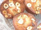 Financiers aux noisettes et miel