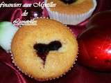 Financiers coeur aux Myrtilles