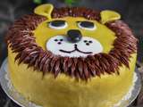 Gateau d’anniversaire Lion