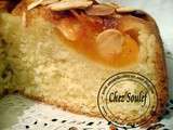 Gâteau renversé abricot amandes acacia