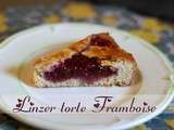 Linzer torte / confiture de framboises