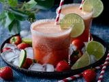 Margarita aux fraises sans alcool