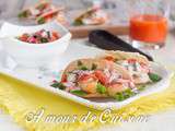 Mini Tacos aux crevettes