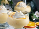 Mousse à l’orange sans gélatine