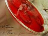 Mousse de fraises