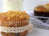 Muffins aux myrtilles extra moelleux