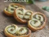 Palmiers au pesto