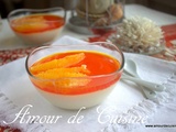 Panna cotta à l’orange