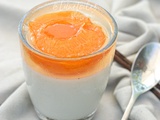 Panna cotta aux abricots