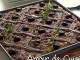 Pissaladiere aux oignons rouges