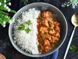 Poulet au lait de coco et curry