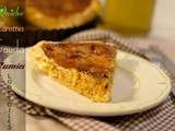 Quiche aux carottes gouda cumin