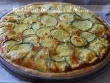 Quiche fine aux courgettes et chevre