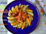 Salade d’agrumes, salade d’oranges pamplemousse mandarine