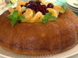 Savarin a l’orange sans rhum