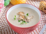 Soupe veloutée de poulet